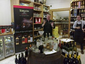 Our gracious hosts Alistair from Tomatin and Alex from WoodWinters