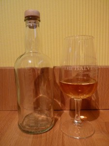 Bal glass and bottle