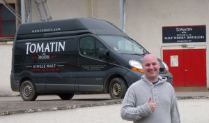 At Tomatin Distillery