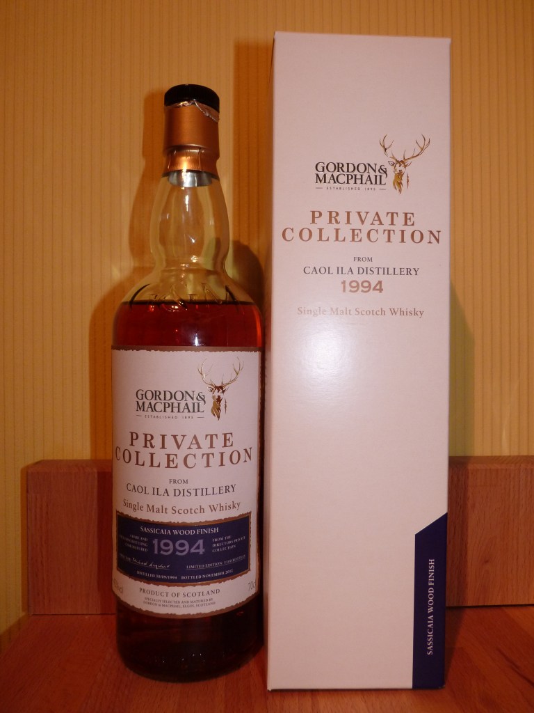 Caol Ila 1994 Sassicaia Gordon & Macphail Private Collection