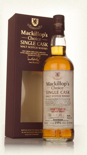 Rosebank 22 Years Old 1991 Mackillop’s Choice
