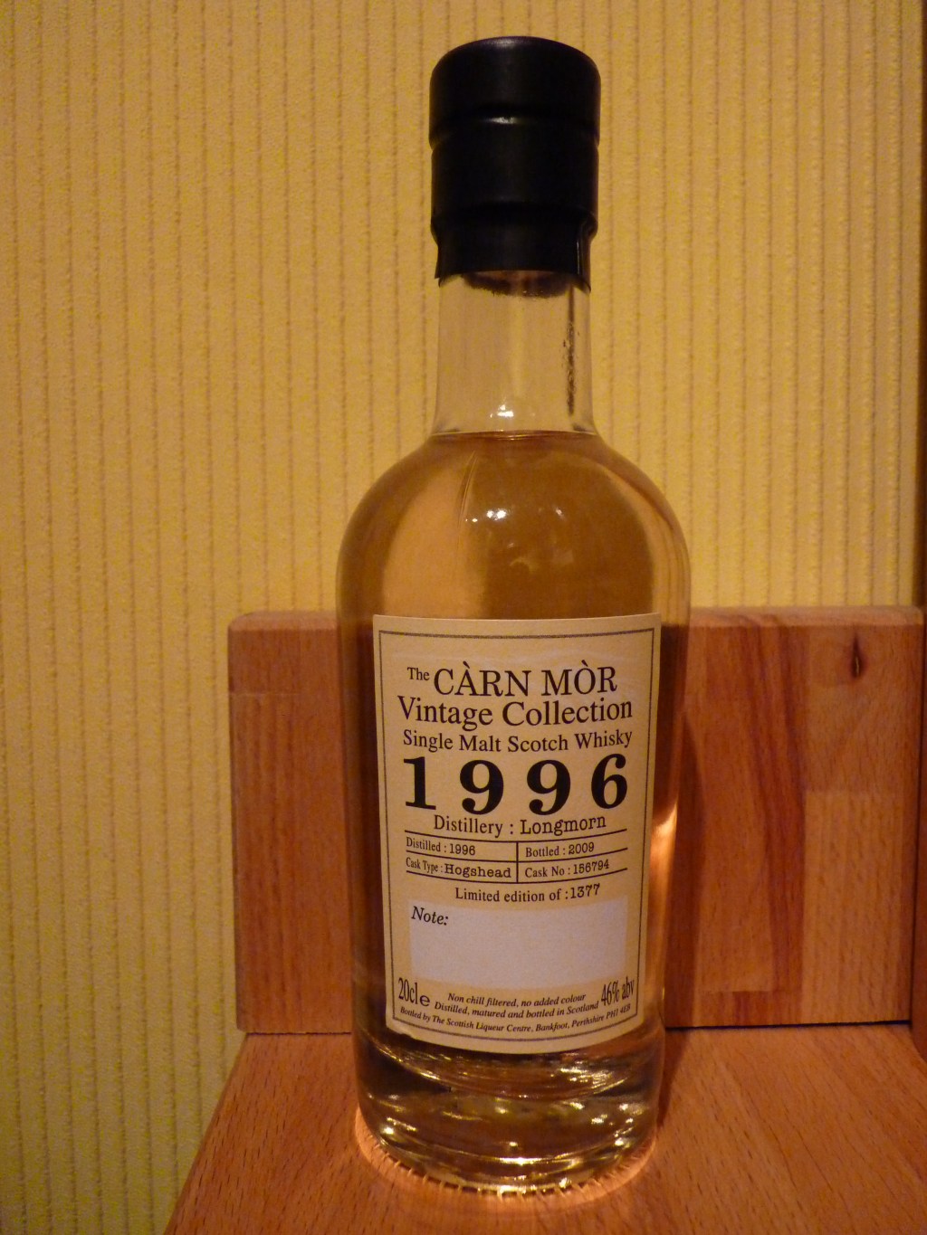 Longmorn 1996 The Carn Mor Vintage Collection