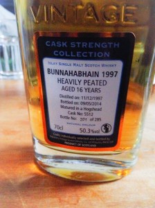 Bunna 16yo Peated 1997