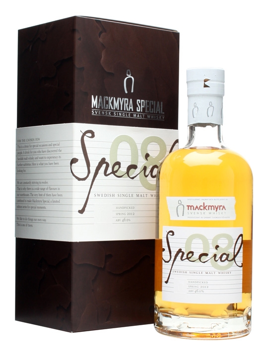 Mackmyra Special:08 Handplockat