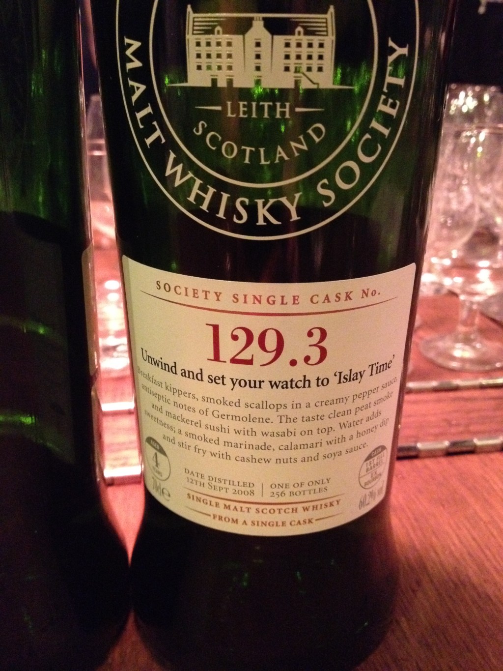 SMWS 129.3 Unwind and set your watch to Islay&nbsp;Time