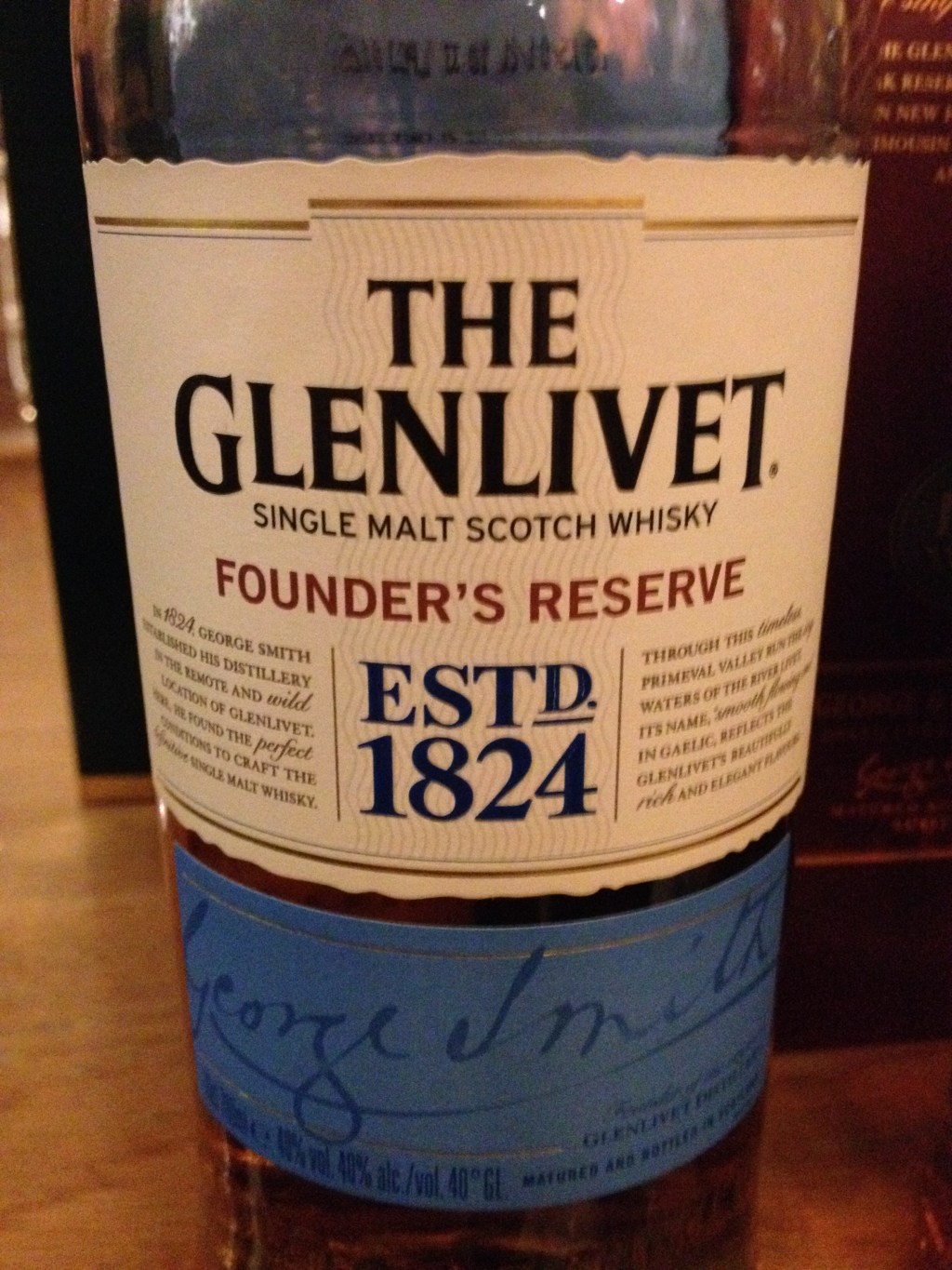 The Glenlivet Founder’s Reserve