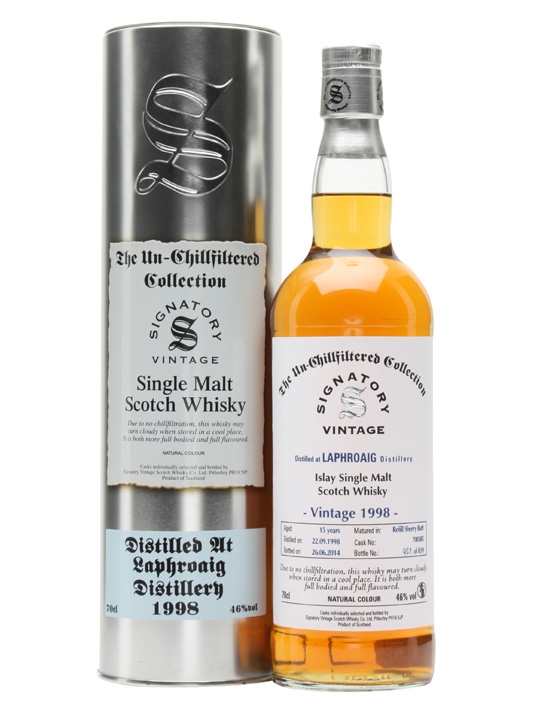 Laphroaig 15 Years Old 1998 Unchillfiltered