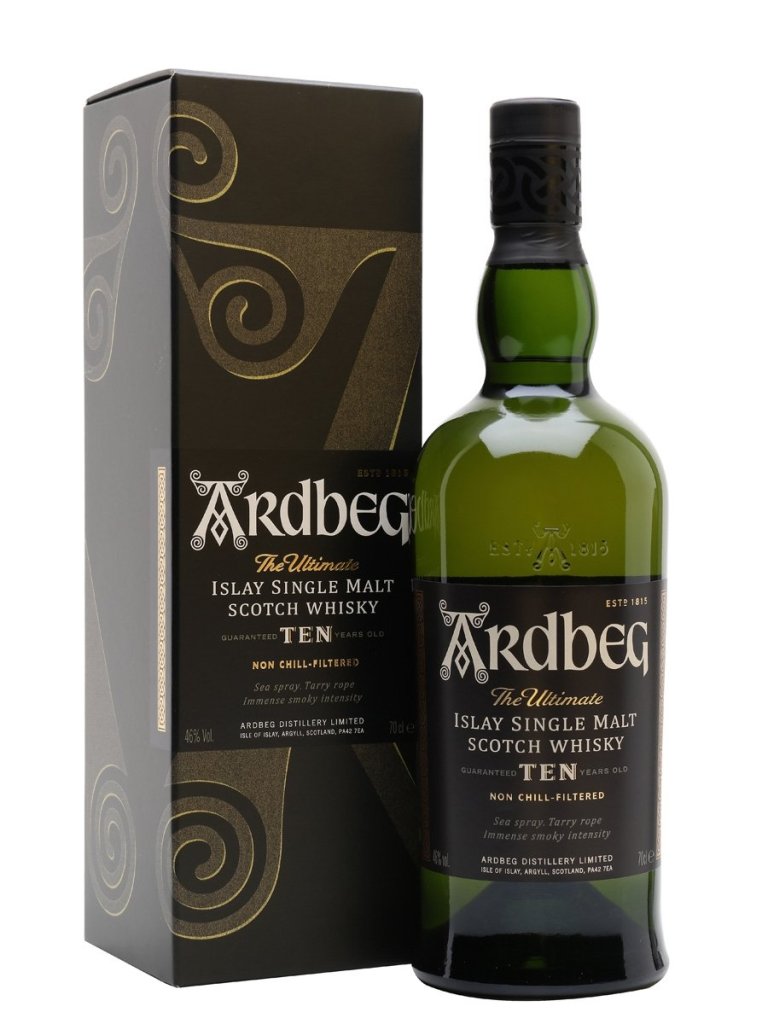 Ardbeg 10 Years Old Islay Single Malt Scotch Whisky