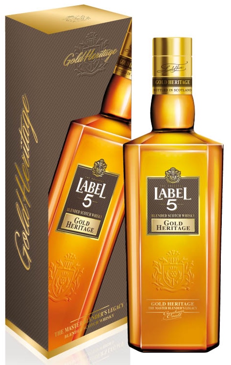 Label 5 Gold Heritage (40%, La Martiniquaise,&nbsp;2015)
