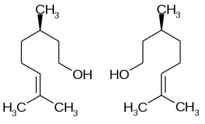 468px-Citronellol_enantiomers_svg