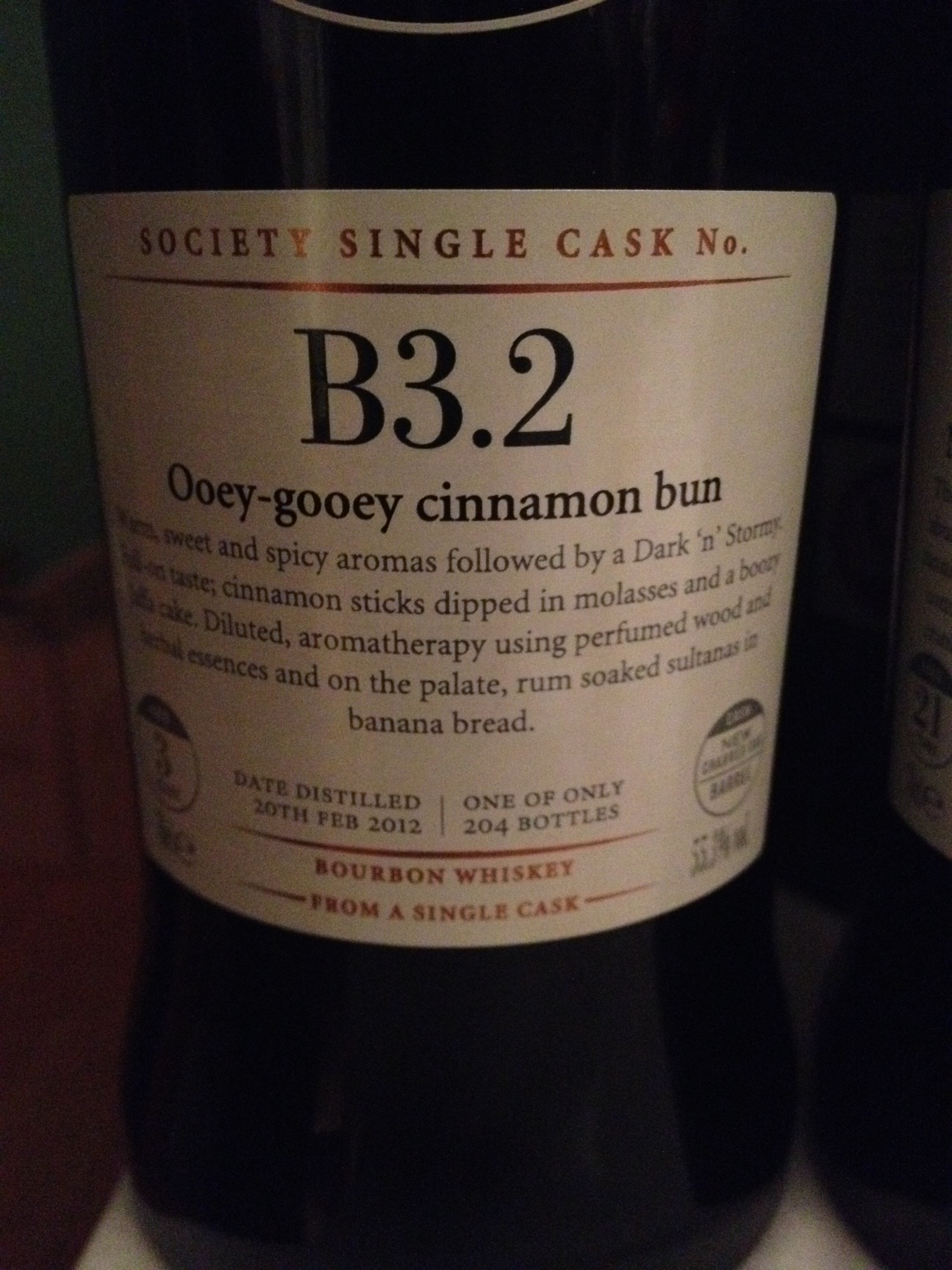 SMWS B3.2 Ooey-gooey Cinnamon Buns
