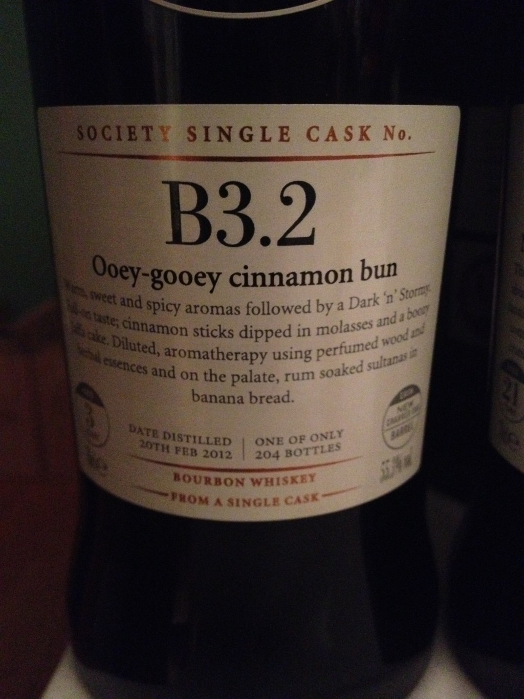 SMWS B3.2 Ooey-gooey Cinnamon Buns