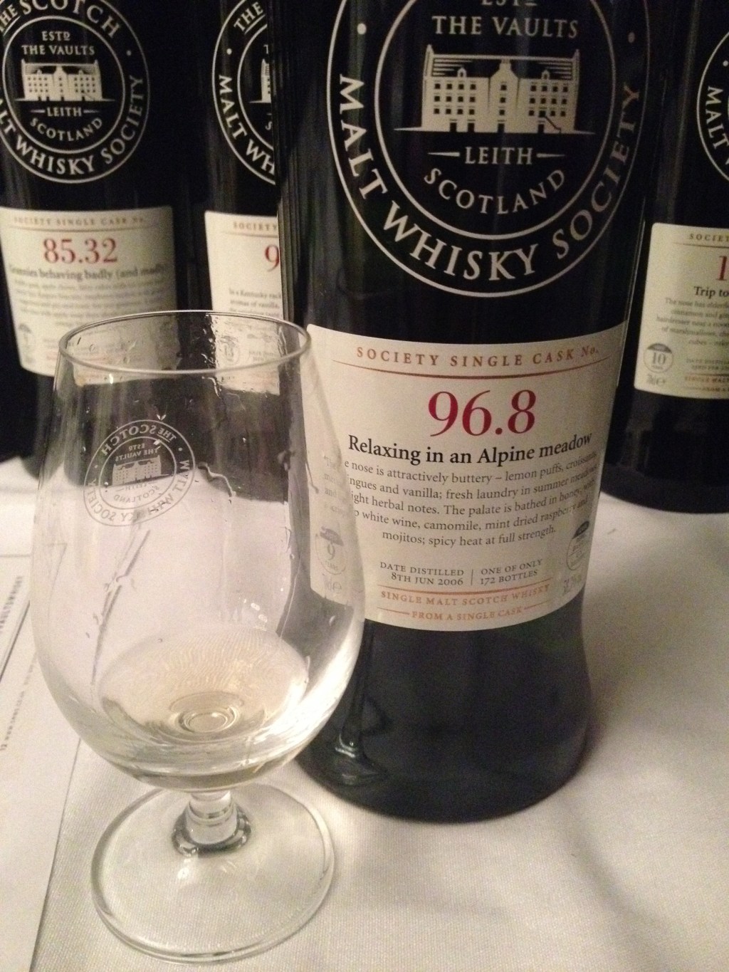 SMWS 96.8 Relaxing in an alpine&nbsp;meadow