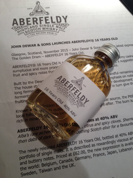 Aberfeldy 16 Years Old Sample