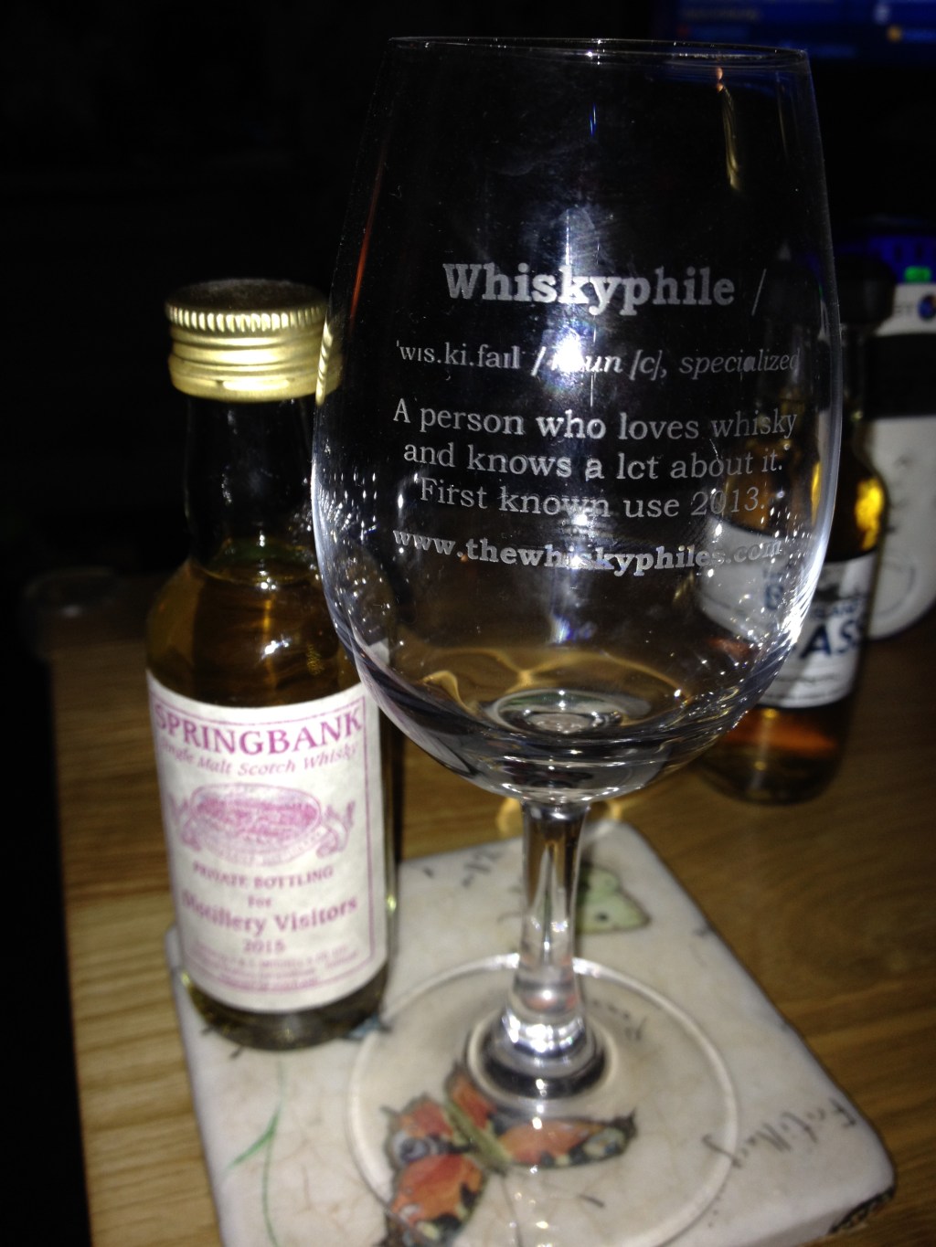 Springbank Distillery Visitors&nbsp;2015