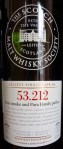 SMWS 53.212 Peat smoke and para handy puffers
