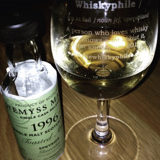 Toasted Anise 1996 (bottled 2015) - Wemyss Malts (Glenrothes) 