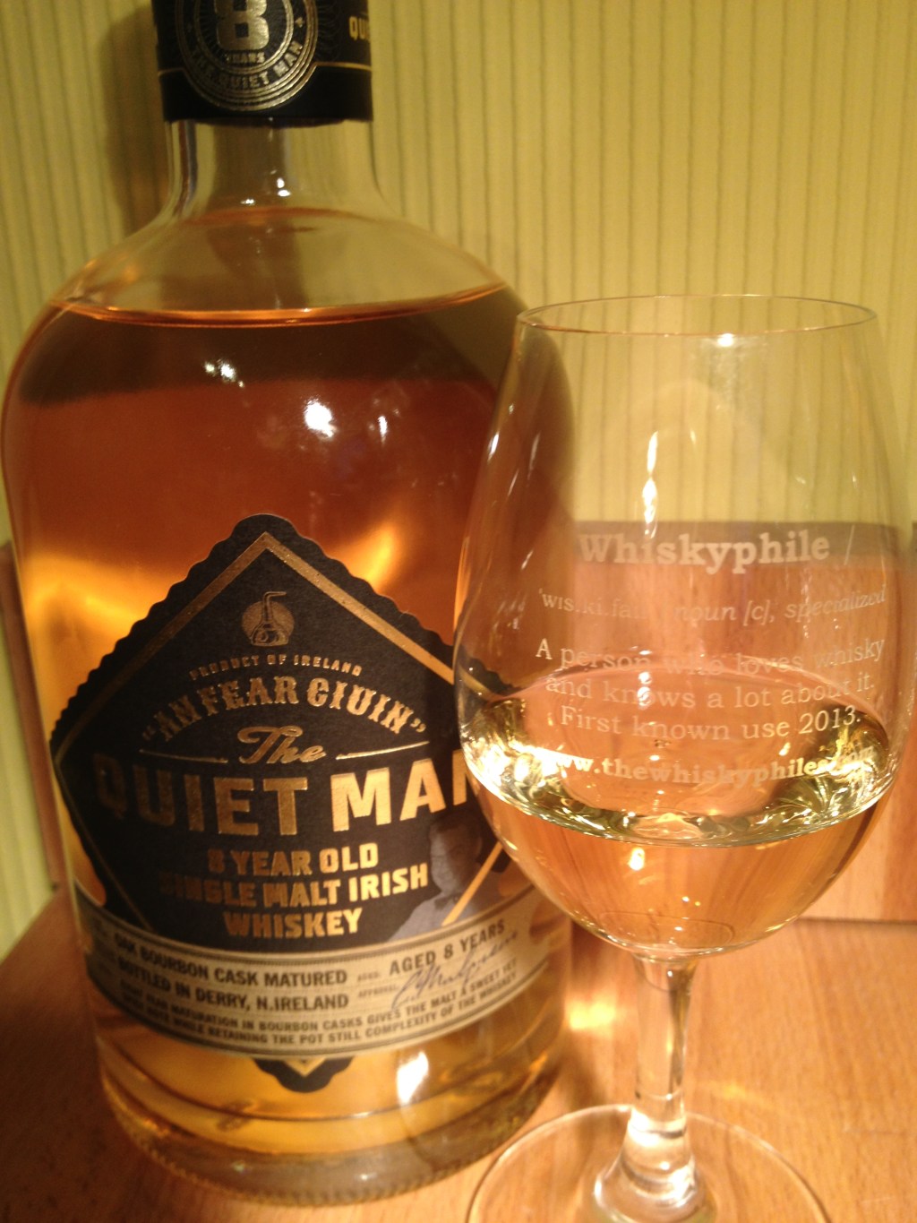 The Quiet Man 8 Year Old Irish Single Malt