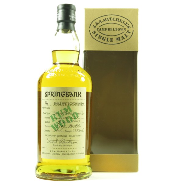 Springbank 16yo Rum Wood