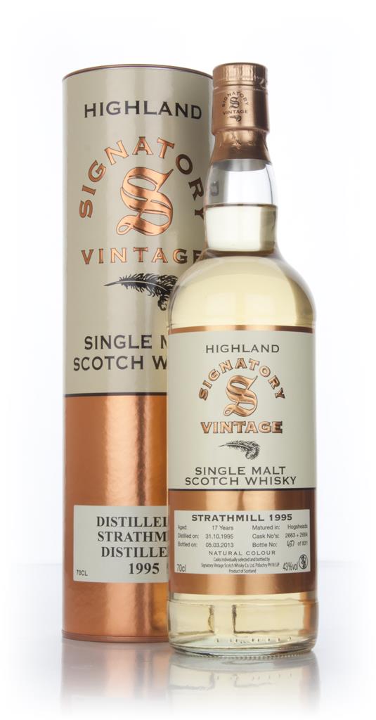 strathmill-17-year-old-1995-casks-2663-and-2664-signatory-whisky