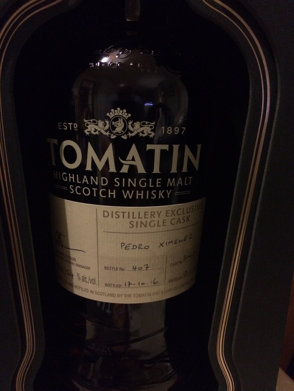 Tomatin 14 Years Old 2002 Single Cask 34915