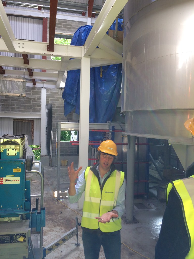 Slane Distillery Mashtun and Mashfilter