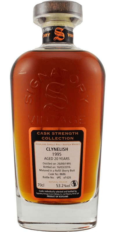 Clynelish 20 Years Old 1995 Cask Strength&nbsp;Collection