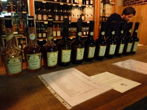 Calvados Coquerel tasting bar