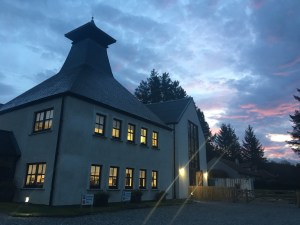 Sunrise at Ardnamurchan Distillery