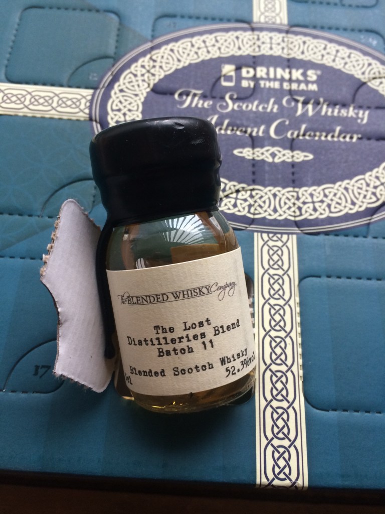 #whiskyadvent Day 1 the-lost-distilleries-blend-whisky