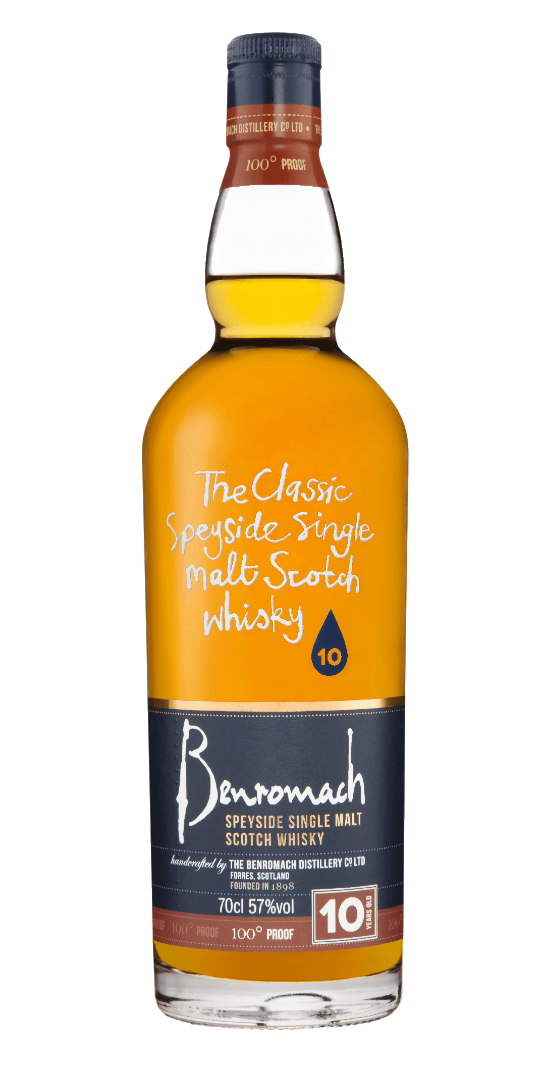 benromach 10 years old 100 proof