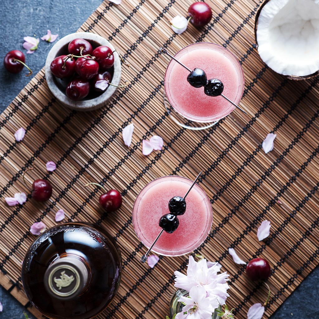 Cherry blossom Overhead