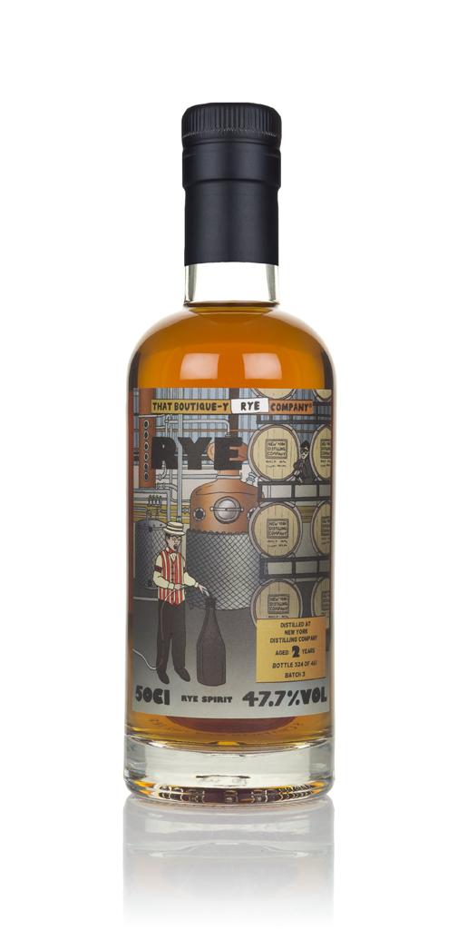 New York Distilling Company 2 Year Old Rye Batch 3