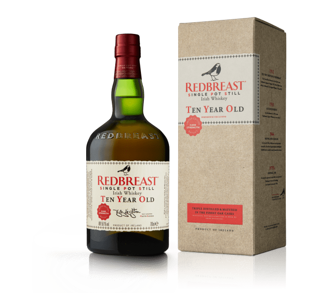 Redbreast 10YO 700ml SBC Transparent Background